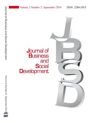 cover image of Journal of Business and Social Development (JBSD) Vol.2 No.2